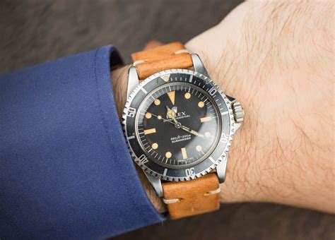 vintage rolex submariner crocodile leather strap|How to Pair the Rolex Submariner with the Right .